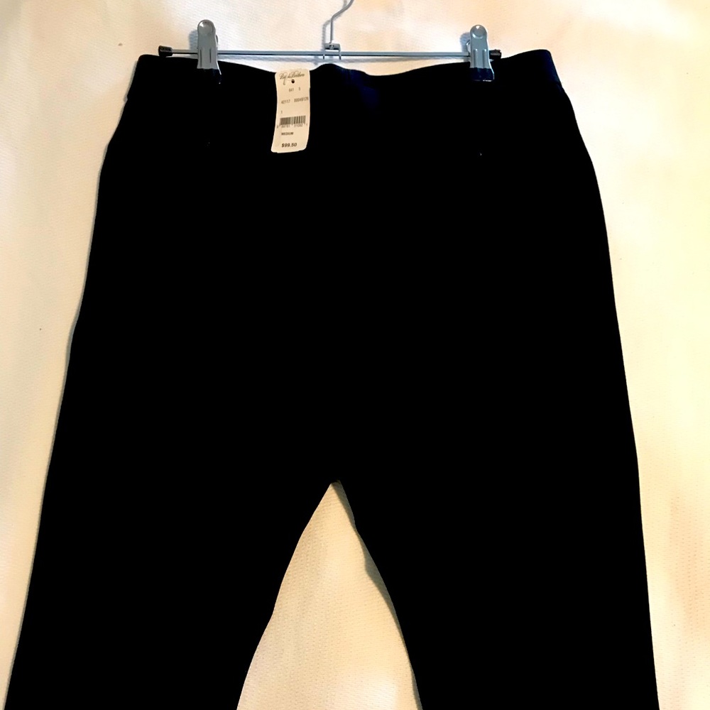 NWT Brooks Brothers M Black Ponte Pant